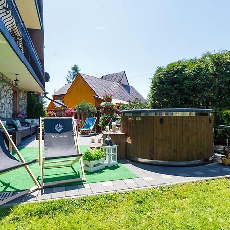 Rodzinny Dom I Apartamenty U Ciwersa Z Balia W Ogrodzie Białka Tatrzańska Exterior foto